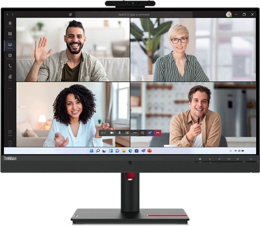 Монитор 27 Lenovo ThinkVision T27hv-30 63D6UAR3EU 2560x1440 WLED, 16:9, IPS, 300cd, 1000:1, 4ms, 178/178, DP, HDMI, USB, 75Hz, Speakers, Tilt, HAS, p
