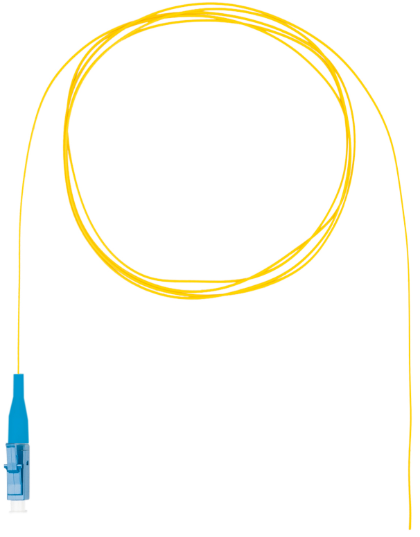 Пигтейл Datarex DR-224402 LC, OS2, нг(А)-HF, желтый, 1,5 м