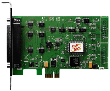 Плата ICP DAS PEX-D24 CR PCI Express, 24-channel DIO board (RoHS)