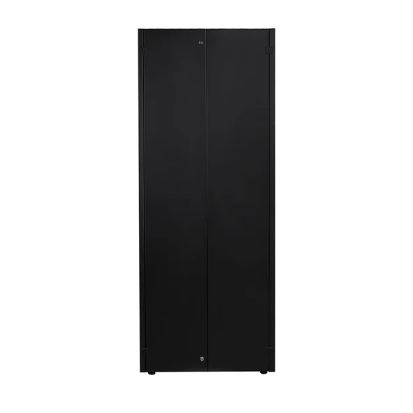 Шкаф напольный 19, 47U Datarex DR-748641 телекоммуникационный 800х1000, двойная передняя дверь металл, двойная задняя металлическая дверь, черный