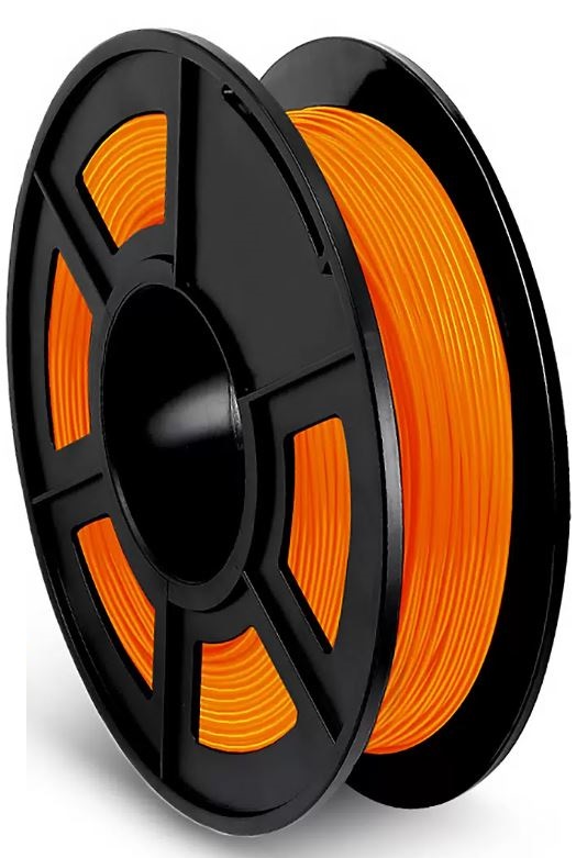Пластик NVP NV-3D-TPU-ORANGE TPU Orange для 3D печати, диаметр 1.75мм, длина 165м, 0,5 кг
