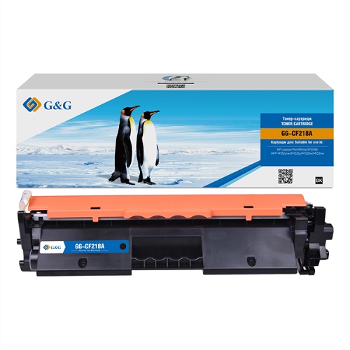 Картридж GG-CF218A Cartridge G&G for HP LJ M104/M132, with chip (1 400)