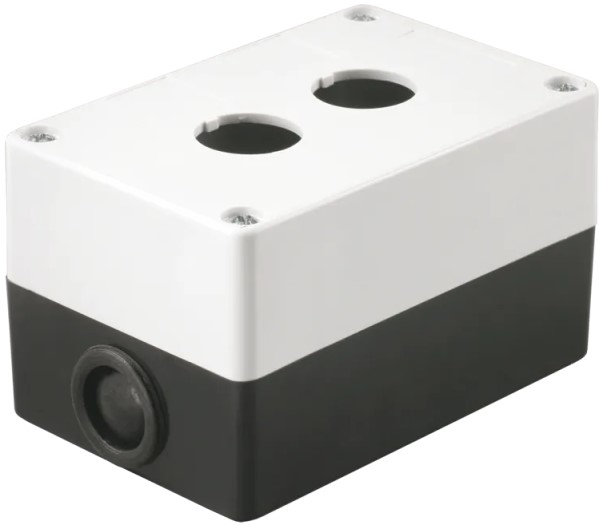Корпус IEK BKP10-2-K01 КП102 для кнопок 2места белый