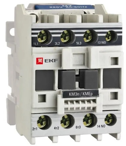 Контактор EKF ctr-s-12-24-p КМЭп 12А 24В DC 1NO
