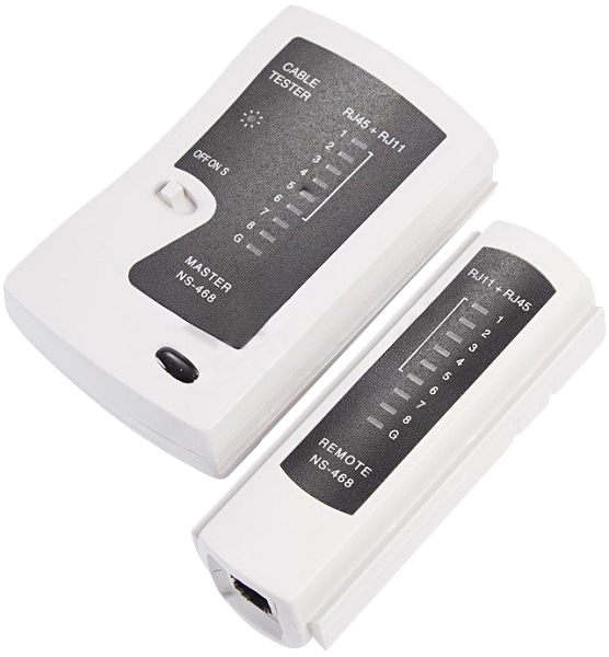 Анализаторы, тестеры LAN Мультиметр PROCONNECT 12-1006-4 тестер кабеля RJ-45+RJ-11