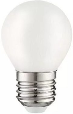 Лампа Gauss 105202109 Filament шар 9W 590lm 3000К Е27 milky LED