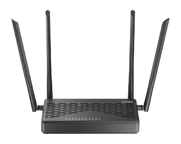   Xcom-Shop Маршрутизатор D-link DIR-825/GFRU/R3A беспроводной двухдиапазонный гигабитный AC1200 с оптическим WAN-портом, поддержкой MU-MIMO, 3G/LTE и USB-портом