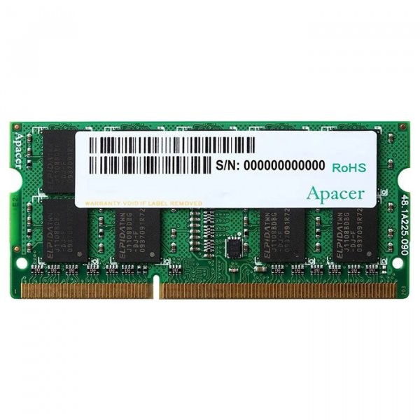   Xcom-Shop Модуль памяти SODIMM DDR3 4GB Apacer DV.04G2K.KAM PC3-12800 1600MHz CL11 1.35V RTL