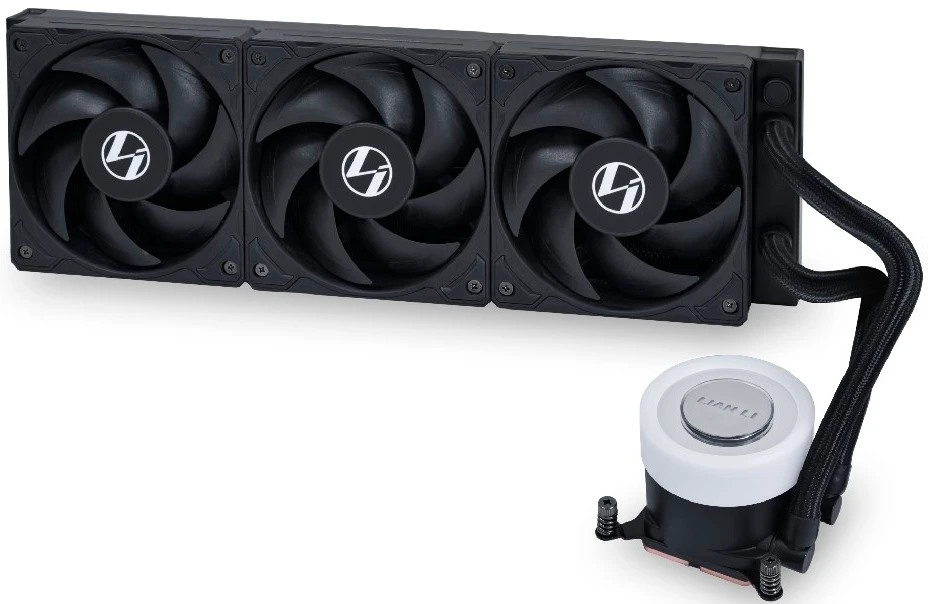 Система охлаждения жидкостная Lian Li GA II Lite 360 Perfomance Black G89.GA2L36PB.R0 LGA1700/1851/AM4/AM5 (3*120mm, 200-2500rpm, 73.14CFM, 29.8dBa)