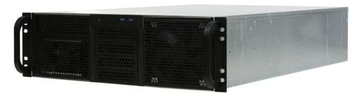 Корпус серверный 3U Procase RE306-D1H11-C-48 1x5.25+11HDD,черный,без блока питания(PS/2,mini-redundant,2U-redundant),глубина 480мм,MB CEB 12x10.5,4s
