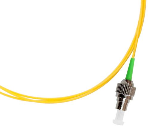 Пигтейл TELCORD ШОС-0.9-PT-FC/A-SM-1.5м-LSZH-YL FC/APC, SM(G.652.D), 0.9мм, LSZH, 1.5м