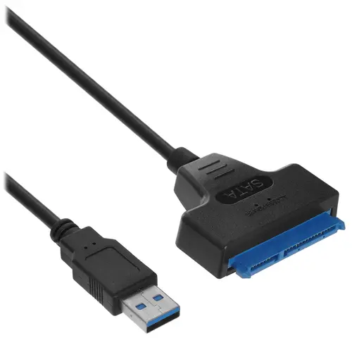 Кабель-адаптер ORIENT UHD-502N USB 3.2 Gen1 (USB 3.0) адаптер для SSD & HDD 2.5 SATA 6GB/s (JMS578, поддержка UASP), кабель подключения USB Type-A (3