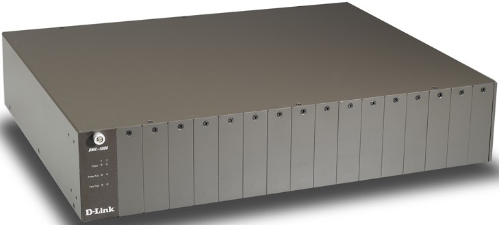 Шасси D-link DMC-1000/A3A для конвертеров, 16 слотов, 19