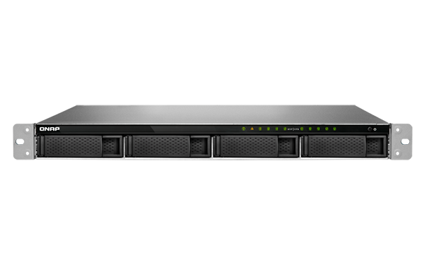   Xcom-Shop Сетевой накопитель QNAP TS-983XU-E2124-8G 4 отсека 3,5/2,5, 5х2,5, 2х10 SFP+, стоечное исполнение, блок питания. E-2124 3,3 ГГц (до 4,3 ГГц ), 16 Г