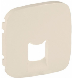 Накладка Legrand 755416 Valena ALLURE розетки ТЛФ/комп 1-ой (слоновая кость)