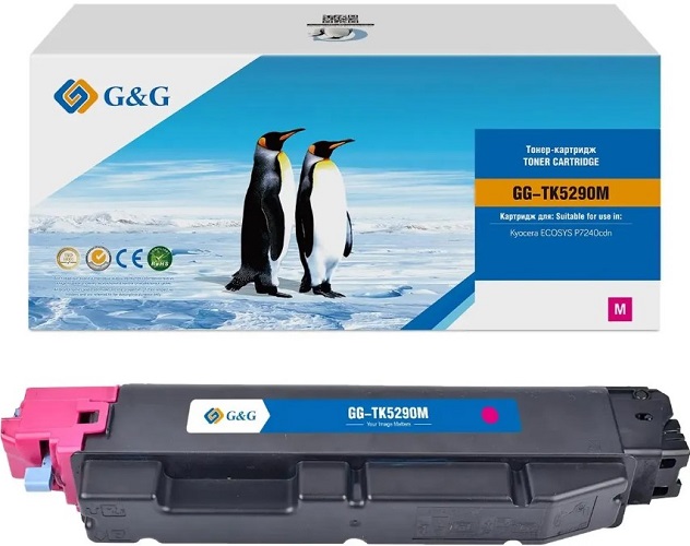 Картридж G&G GG-TK5290M лазерный TK5290M пурпурный (13000стр.) для Kyocera ECOSYS P7240cdn