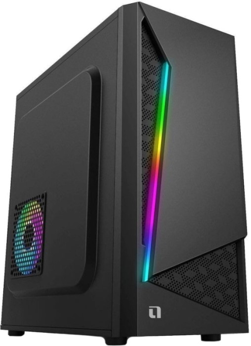 Корпус ATX ACCORD ACC-CT295RGB черный, без БП, USB 3.0, 2*USB 2.0, audio