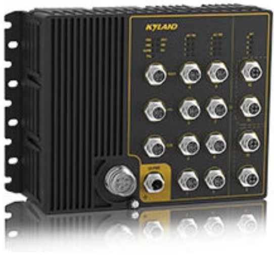 Коммутатор управляемый Kyland Aquam8612 302242896 Layer 3 managed, support NAT based on hardware, 4*10/100/1000M Base-T(X) pushpull M12 connector port