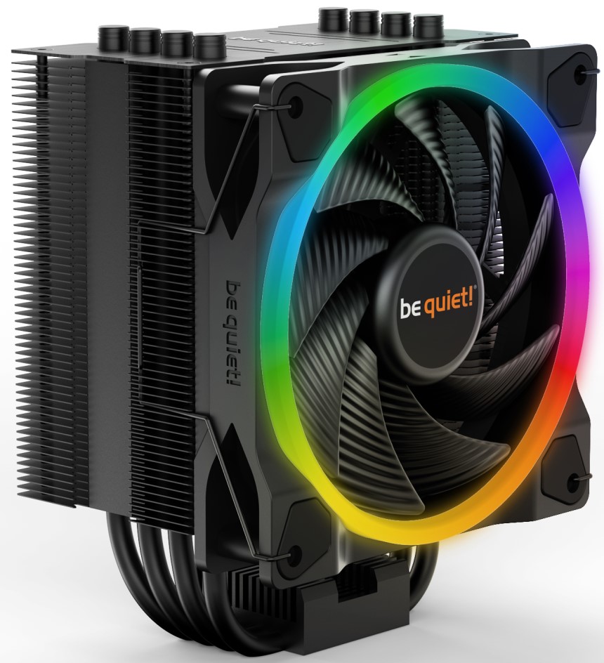 Кулер Be quiet! PURE ROCK 2 FX BK033 LGA1700/1200/2066/115x/2011(-3) square ILM/AM5/AM4 (120mm fan, 2000rpm, 24.4dBA, 4-pin PWM)