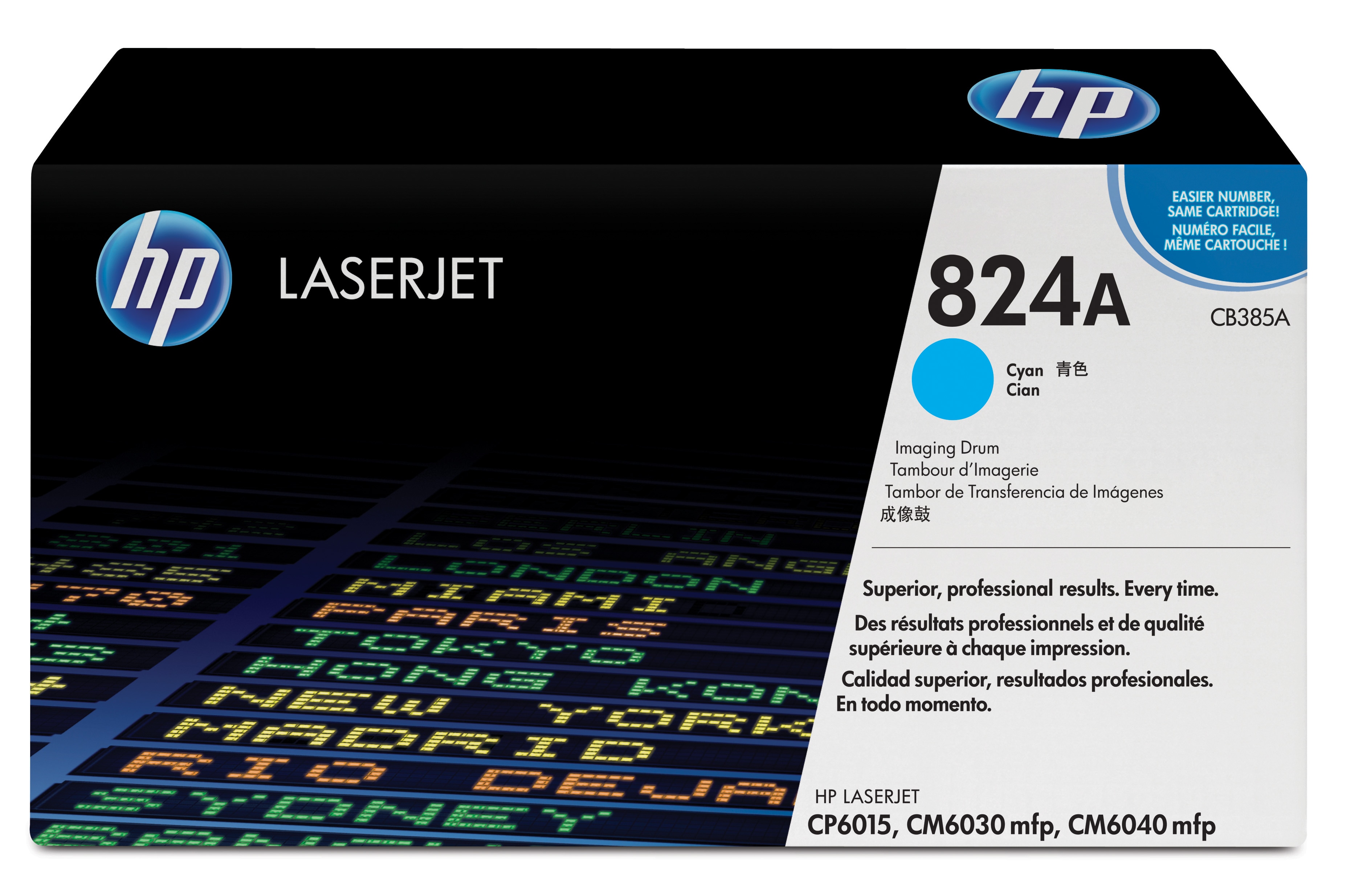 Фотобарабан HP 824A CB385A для Color LaserJet CP6015/CM6030/CM6040 голубой
