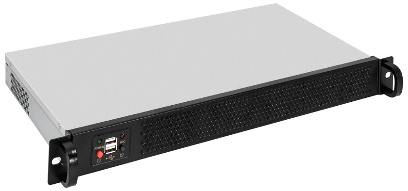 Корпус серверный 1U Exegate Pro 1U250-11 EX298546RUS RM 19, глубина 250, БП 1U-F250AS, 2*USB