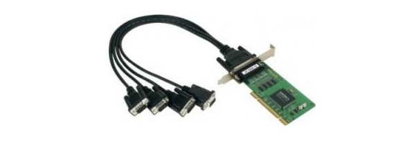 Плата MOXA CP-104UL-DB25M 4-port RS-232, 921.6 Kbps