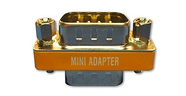 Адаптер MOXA ADP-DB9M-DB9M MINI ADAPTER DB9/M-DB9/M DE-311