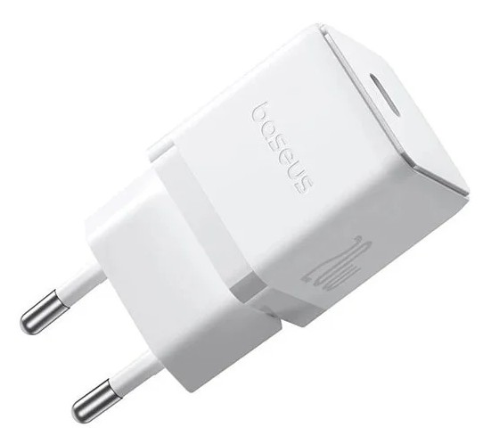 Зарядное устройство сетевое Baseus Palm P10111602213-00 1C 20W EU Moon White