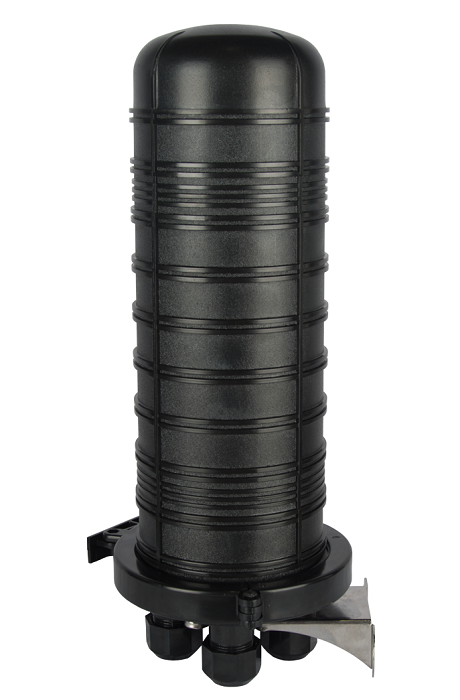 Муфта оптическая NIKOMAX NMF-SC-1V-48-4MS 48 волокон, тупиковая, 4 ввода/вывода, с механической герметизацией вводов, c комплектом для крепежа, наружн