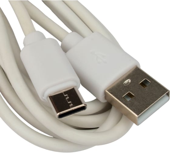 Кабель интерфейсный USB 2.0 Garnizon GCC-USB2-AMCM-6-W AM/Type-C, медь, 1.8м, белый, пакет