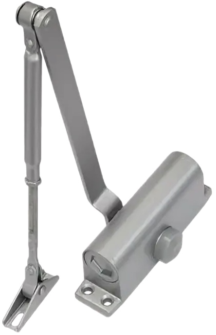 Доводчик Smartec ST-DC005-SL c тягой EN5, 80 - 110 кг, 1250 мм, 2-х скор., серебряный