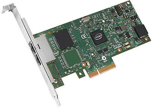 Сетевая карта Intel I350T2V2BLK Ethernet Server adapter (Intel NH135CAM4) PCI-E x4 2-port 10/100/1000Mbps Low Profile OEM