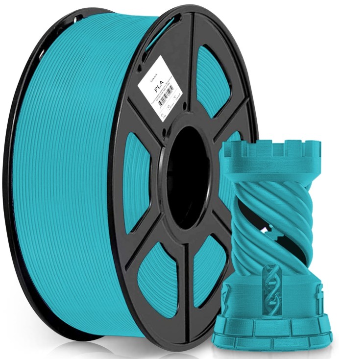 Пластик для принтера 3D PLA Cactus CS-3D-PLA-1KG-CYAN d1.75мм 1кг L326м 1цв.