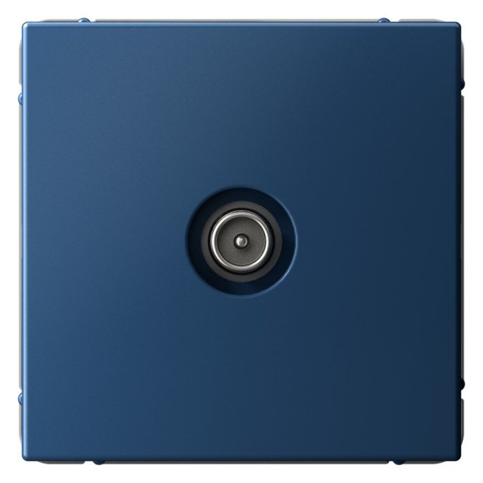 Розетка телевизионная оконечная Systeme Electric GAL001191 ArtGallery 1DB, механизм, Аквамарин