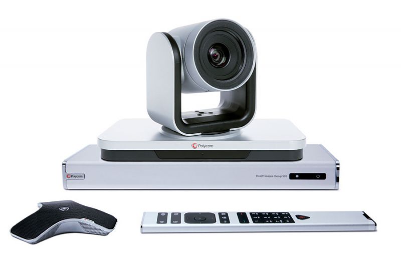 Система конференцсвязи Polycom 7200-64250-114 RealPresence Group 500-720p: Group 500 HD codec, EagleEyeIV-12x camera, mic array, univ. remote, NTSC/PA
