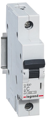 Автоматический выключатель Legrand 419667 однополюсный RX3 4,5 кА C 32 А