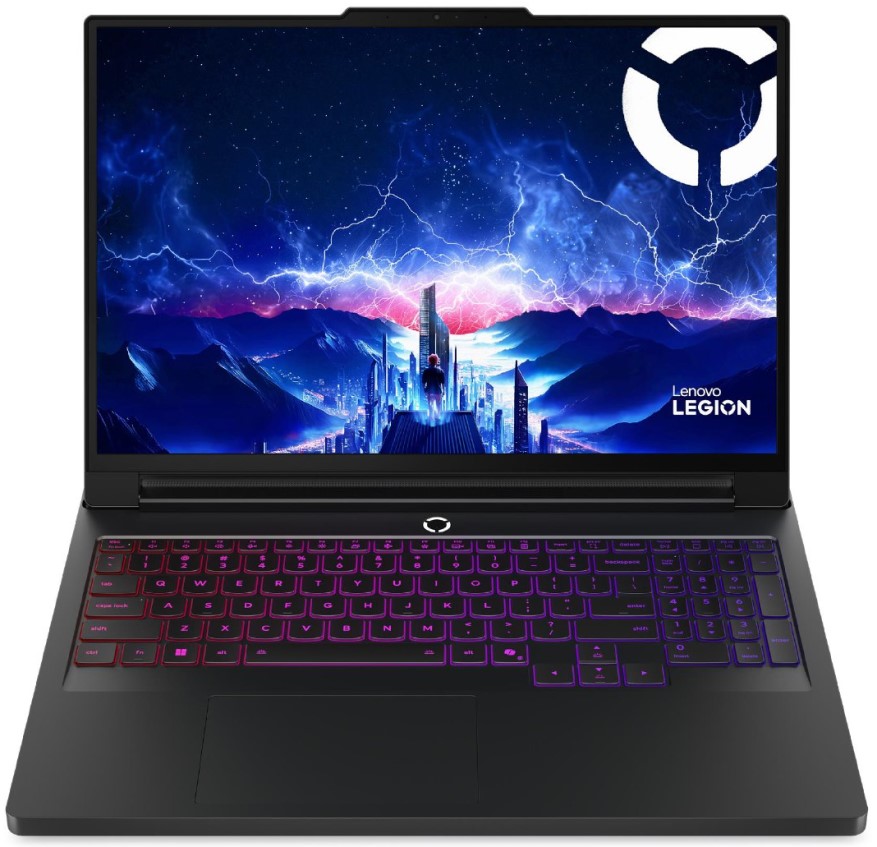 Ноутбук Lenovo Legion Pro 7 16IAX10H 83F50025RK Ultra 9 275HX/32GB/1TB SSD/noDVD/GeForce RTX 5080(16GB)/16(2560x1600 OLED 240Hz)/Cam/BT/WiFi/RU kbd/e