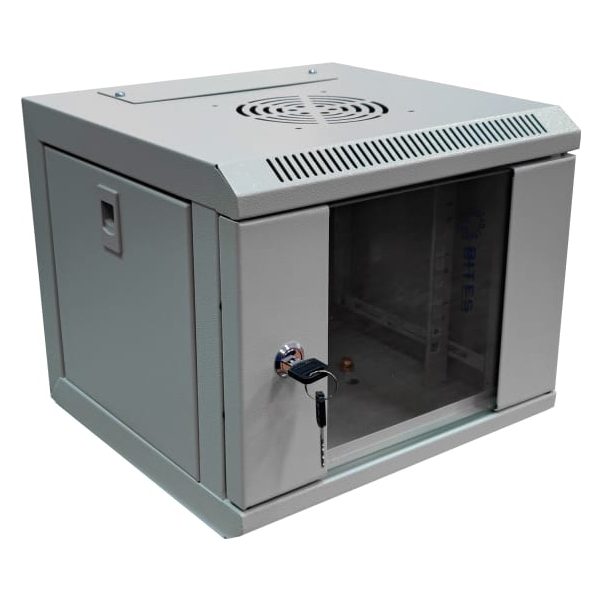 Шкаф настенный 19, 4U 5bites TC3204-04G телекоммуникационный 312*280/10/WALL/grey