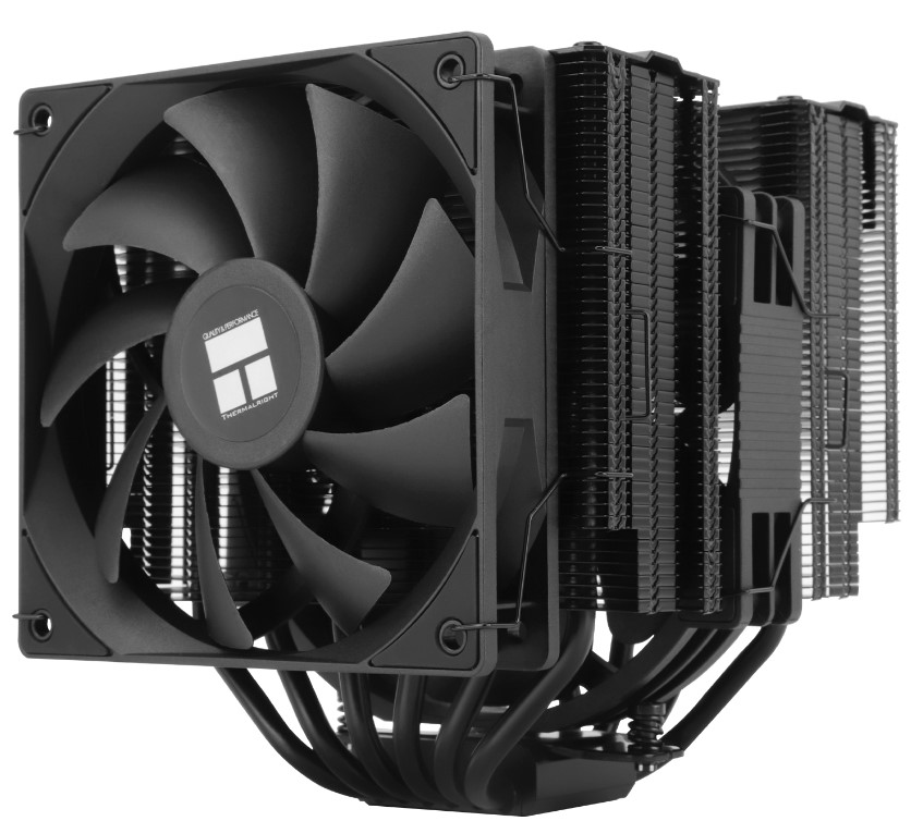 Кулер Thermalright Peerless Assassin 140 Black LGA115X/1200/1700/1851/2011/2066/AM4/AM5 (2*140mm, 600-1500rpm, 77.8CFM, 25.6dBa)