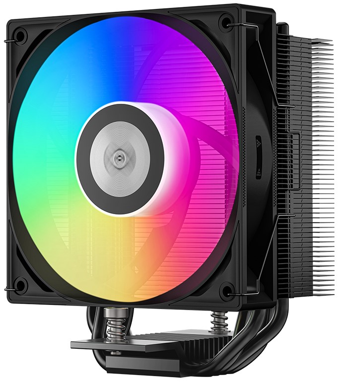 Кулер PCCooler RT400 ARGB BK LGA115X/1200/1700/1851/AM4/AM5 (TDP 235W, 120mm, 500-2200RPM, 32dBa)