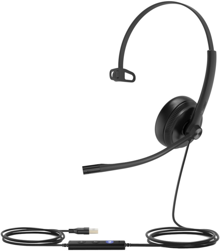 Гарнитура Yealink UH34 Mono UC проводная, HD звук, USB