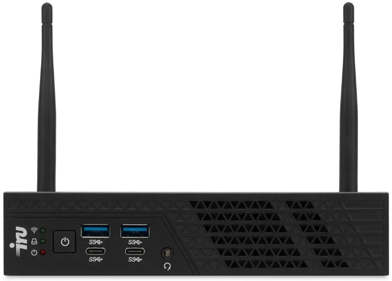 Неттоп iRu 310H6ITF 2031370 i5-12400/16GB/512GB SSD/UHD Graphics 730/GbitEth/BT/noOS/черный