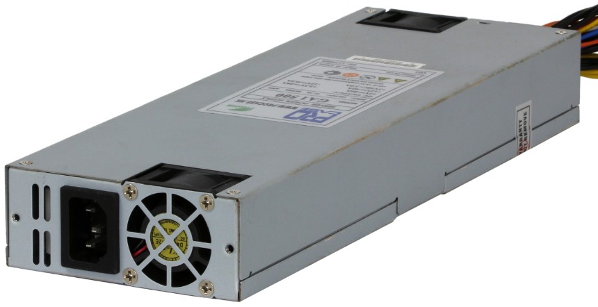 Блок питания ATX Procase GA1500 1U  2FAN (500W) , 290*100*40mm, Активный PFC,  +5B=25A, +12B=32A, +3,3B=15A, 5VSB=2.5A, Защита от перегрузки 105-150%,