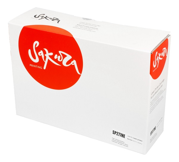 Картридж Sakura SASP277HE для Ricoh, черный, 2600 к.