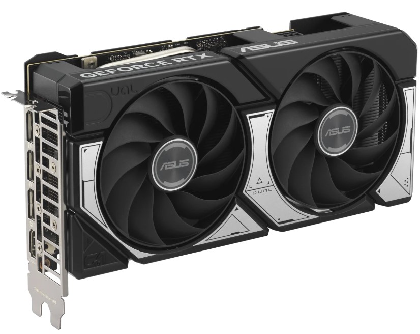Видеокарта PCI-E ASUS GeForce RTX 5060 TI DUAL OC (DUAL-RTX5060TI-O8G) 90YV0MP2-M0NA00 8GB GDDR7