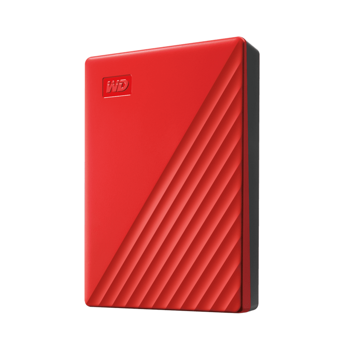 Внешний жесткий диск 2.5'' Western Digital WDBPKJ0040BRD-WESN Original USB 3.0 4TB My Passport красный