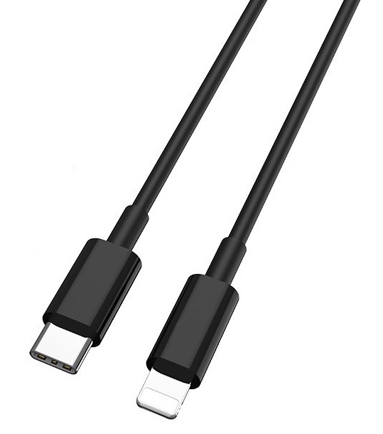 Кабель интерфейсный Cablexpert CCP-USB-CMLM2-1M USB3.1 Type-C/Lightning, быстрая зарядка, 1м, пакет