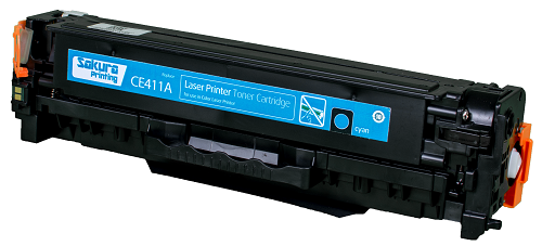 Картридж Sakura SACF411A для HP LaserJet Pro M452nw, M452dn, M477fnw, M477fdw, M477fdn, M377dw, синий, 2300к.