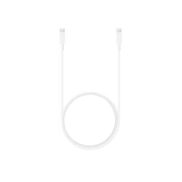Кабель Samsung EP-DX510 5A, USB Type-C to Type-C, 1.8M, white