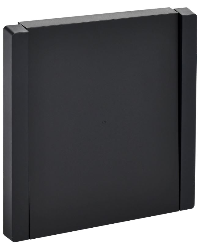 Переключатель одноклавишный IEK FP-V12-1-10-1-K02 FORTE&PIANO с инд. 10А FP104 черный